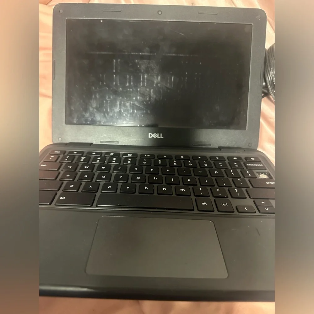 Dell Chromebook with charger